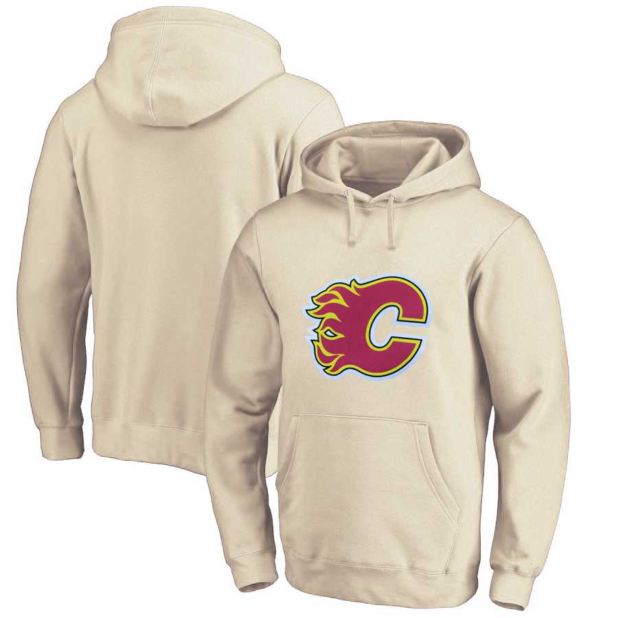 Calgary Flames Cream All Stitched Pullover Hoodie,We sell and wholesale Calgary Flames Cream All Stitched Pullover Hoodie on line form chian!